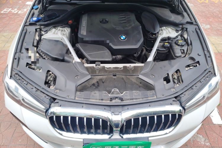 Used BMW 5 Series 2021 530Li xDrive M Sport Package Engine Bay