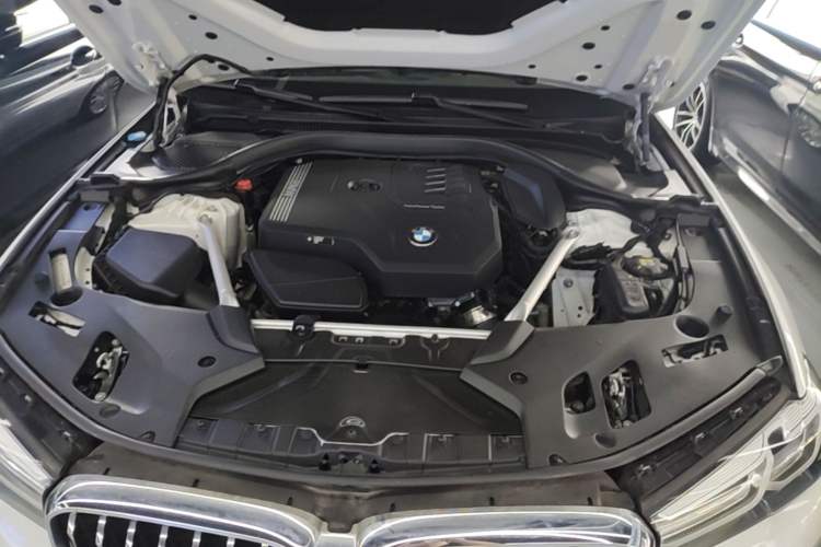 Used BMW 5 Series 2021 525Li Luxury Package Engine Bay