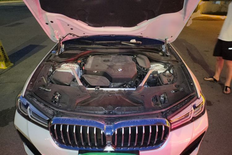 Used BMW 5 Series 2021 Facelifted 530Li Leading Edition M Sport Package Engine Bay