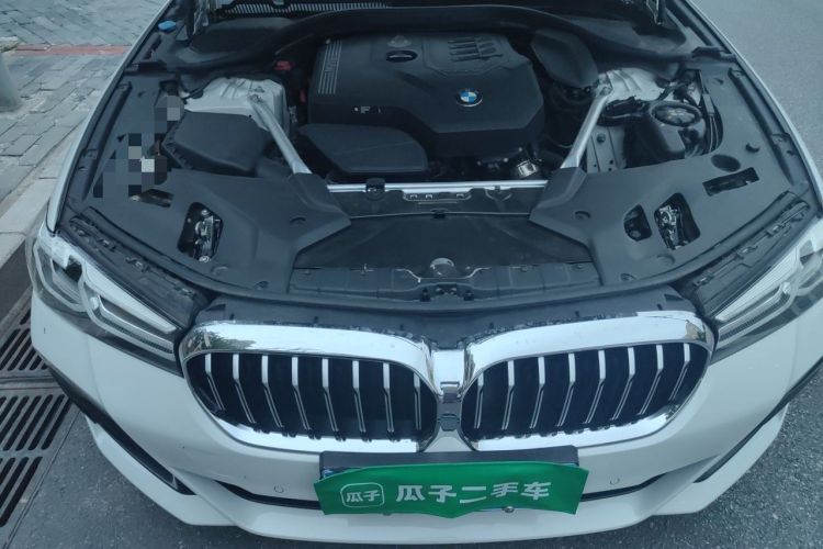 Used BMW 5 Series 2021 525Li M Sport Package Engine Bay