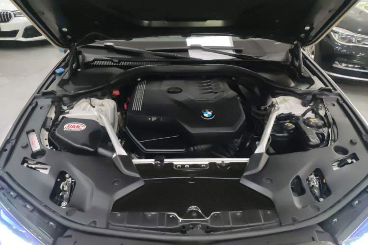 Used BMW 5 Series 2021 530Li Leading Model M Sport Package Engine Bay