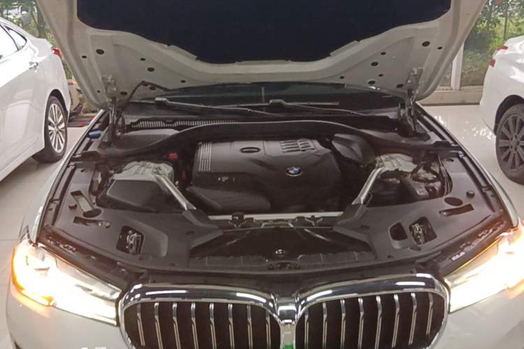 Used BMW 5 Series 2021 530Li Leading Luxury Package Engine Bay