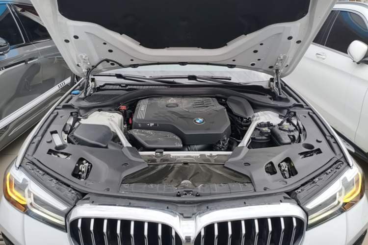 Used BMW 5 Series 2021 530Li Leading Model M Sport Package Engine Bay