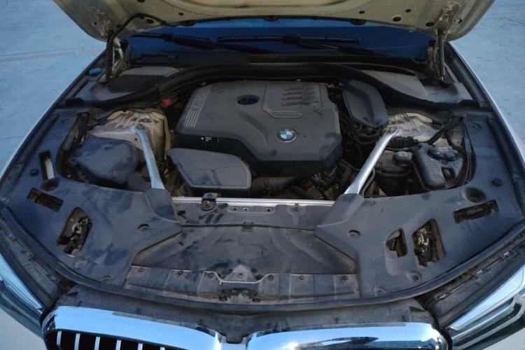 Used BMW 5 Series 2021 530Li Leading Model M Sport Package Engine Bay