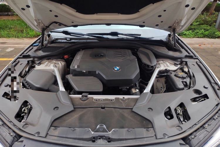 Used BMW 5 Series 2021 525Li Luxury Package Engine Bay
