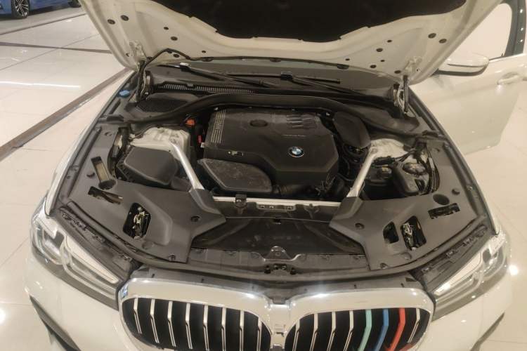 Used BMW 5 Series 2021 530Li Leading Model M Sport Package Engine Bay
