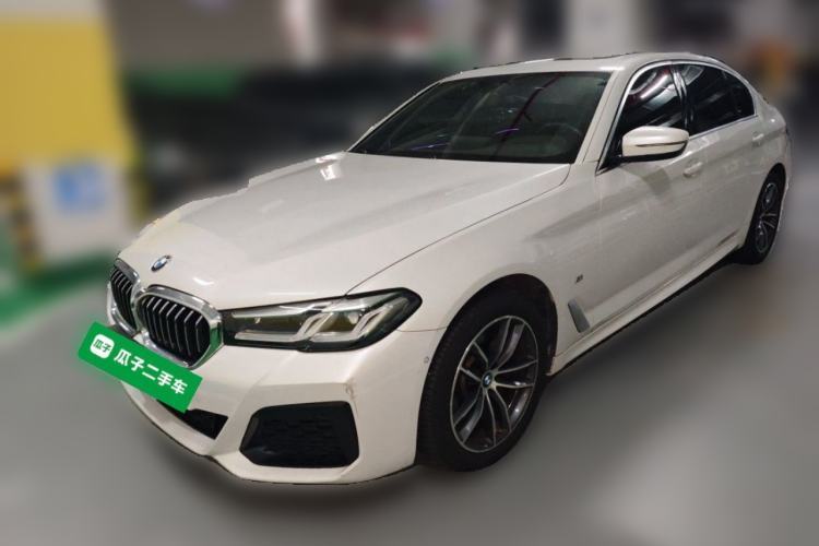 Used BMW 5 Series 2021 525Li M Sport Package Guazi used car, China used car export, Used car for sale, Used BMW cars, Cheapest cars for sale