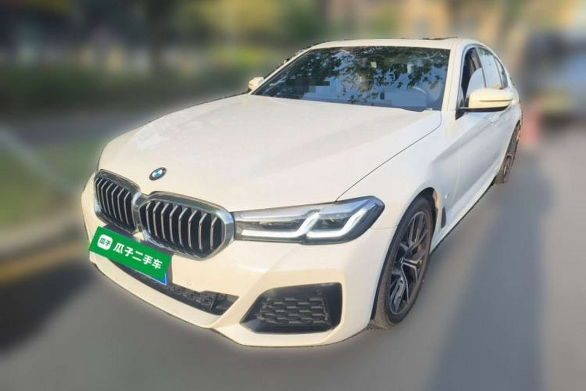 Used BMW 5 Series 2021 530i M Sport Package Front Left 45 Deg