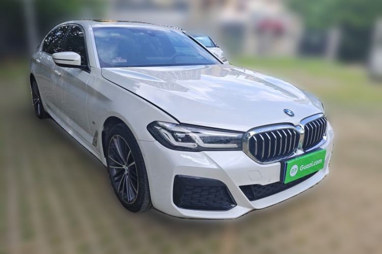 Used BMW 5 Series 2021 530Li Leading Model M Sport Package Front Right 45 Deg