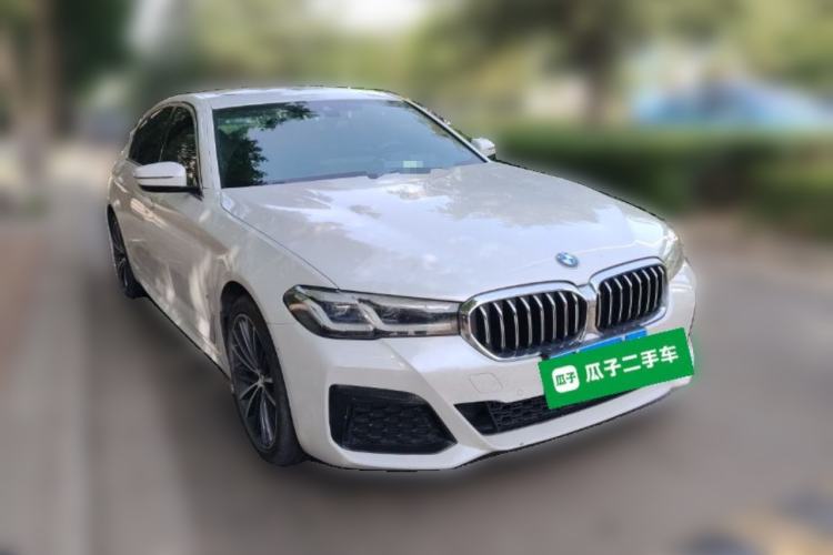 Used BMW 5 Series 2021 530Li Executive M Sport Package Front Right 45 Deg