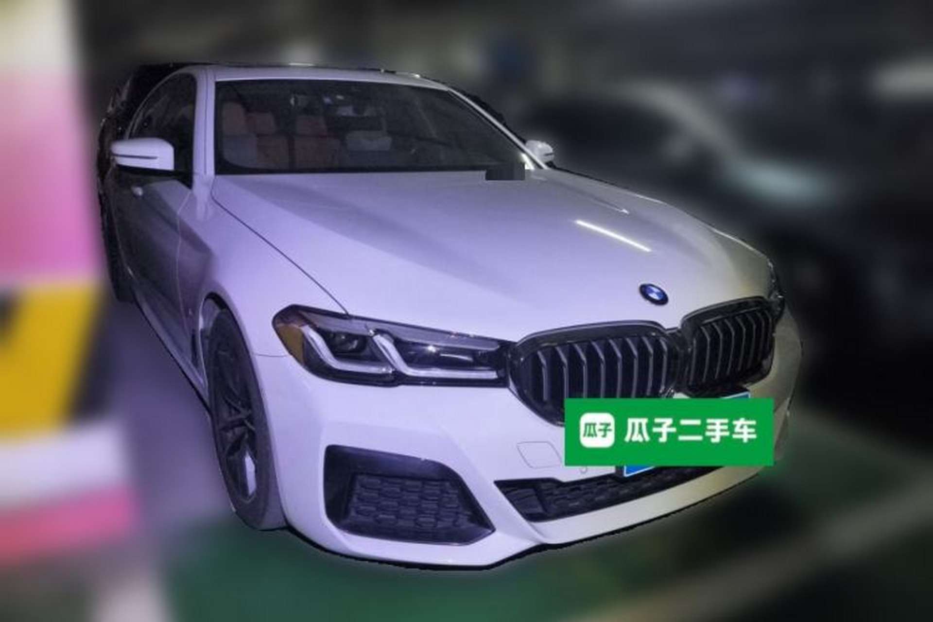 Used BMW 5 Series 2021 525i M Sport Package Front Right 45 Deg
