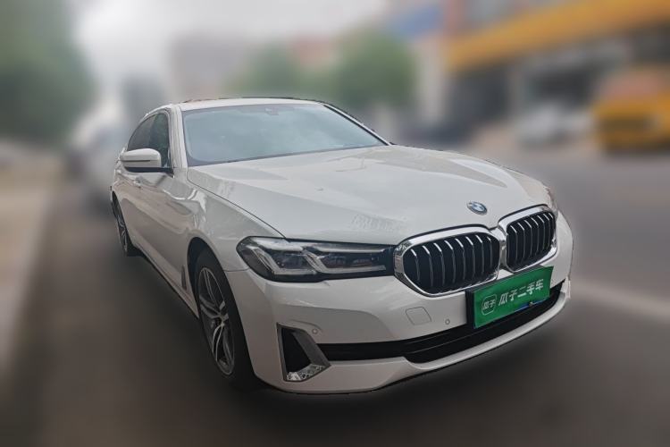Used BMW 5 Series 2021 Updated 530Li xDrive Luxury Package Front Right 45 Deg