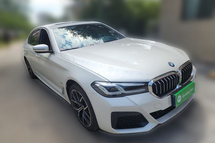 Used BMW 5 Series 2021 Restyled 530Li Luxury Edition M Sport Package Front Right 45 Deg