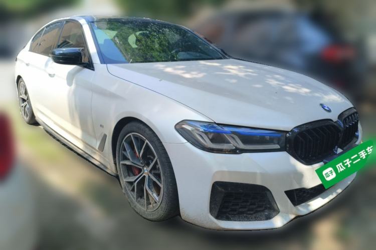 Used BMW 5 Series 2021 Restyled 540i Sport Line with M Sports Package Front Right 45 Deg