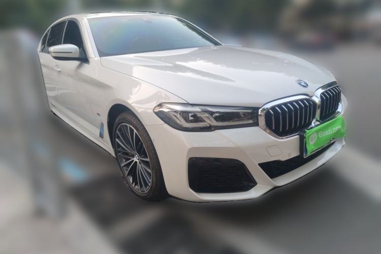 Used BMW 5 Series 2021 530Li xDrive M Sport Package Front Right 45 Deg
