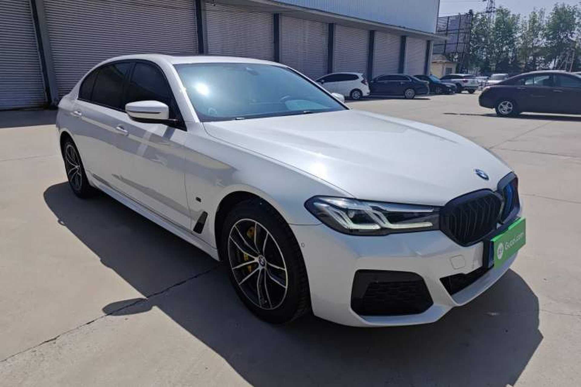 Used BMW 5 Series 2021 525Li M Sport Package Front Right 45 Deg