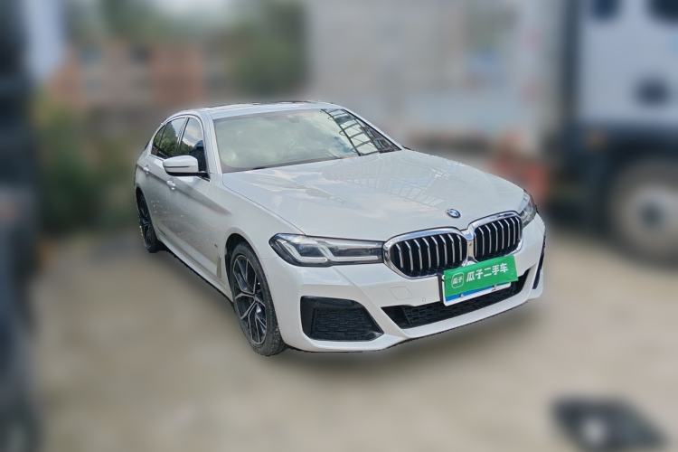 Used BMW 5 Series 2021 Restyled 530Li Luxury Edition M Sport Package Front Right 45 Deg