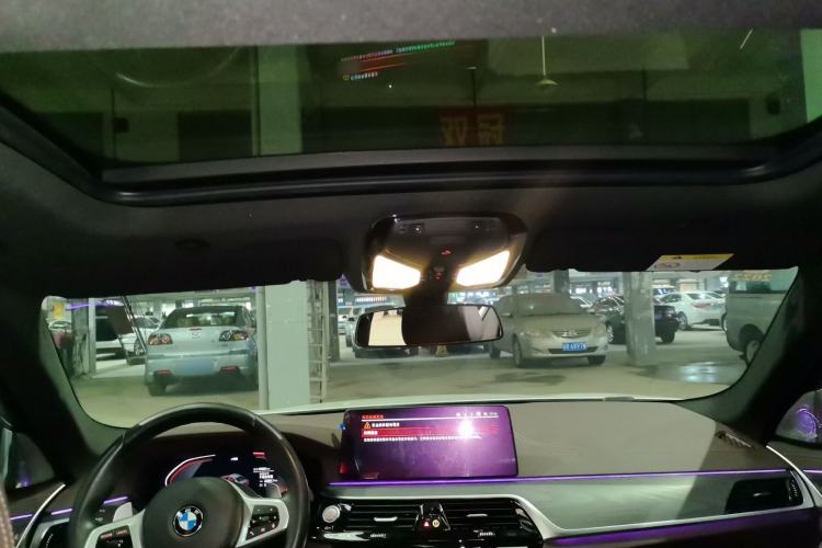 Used BMW 5 Series 2021 530Li Leading Model M Sport Package Headliner