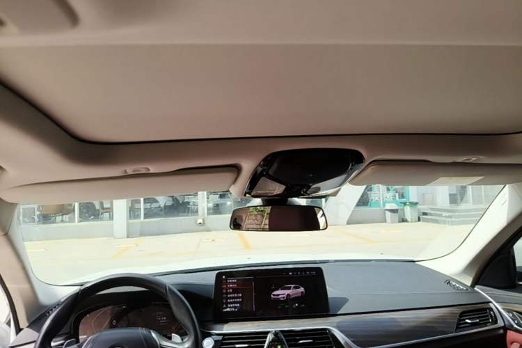 Used BMW 5 Series 2021 530Li Leading Luxury Package Headliner