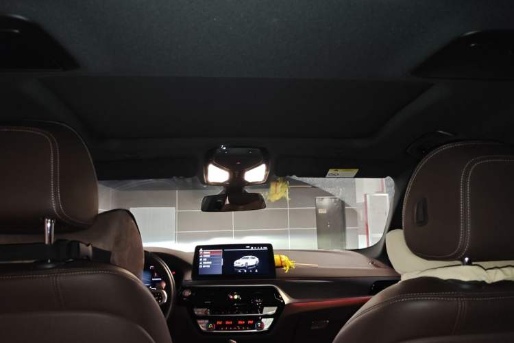 Used BMW 5 Series 2021 530Li Leading Model M Sport Package Headliner