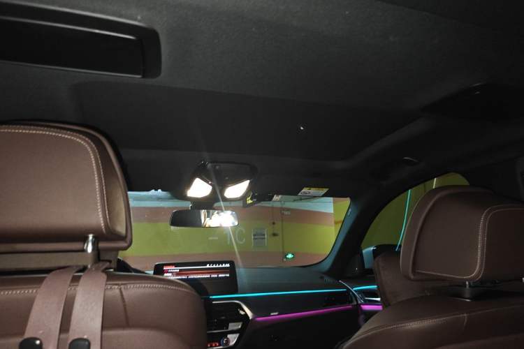 Used BMW 5 Series 2021 530Li Luxury Edition M Sport Package Headliner