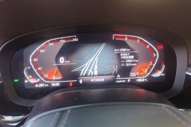 Used BMW 5 Series 2021 530Li xDrive Luxury Package Instrument Cluster