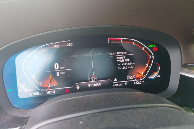Used BMW 5 Series 2021 530Li Luxury Edition Premium Package Instrument Cluster