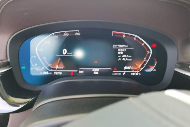 Used BMW 5 Series 2021 Updated Version 525Li Luxury Package Instrument Cluster