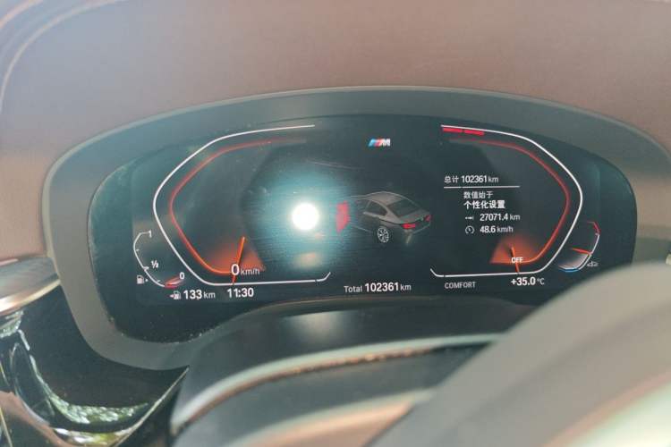 Used BMW 5 Series 2021 530Li Luxury Edition M Sport Package Instrument Cluster