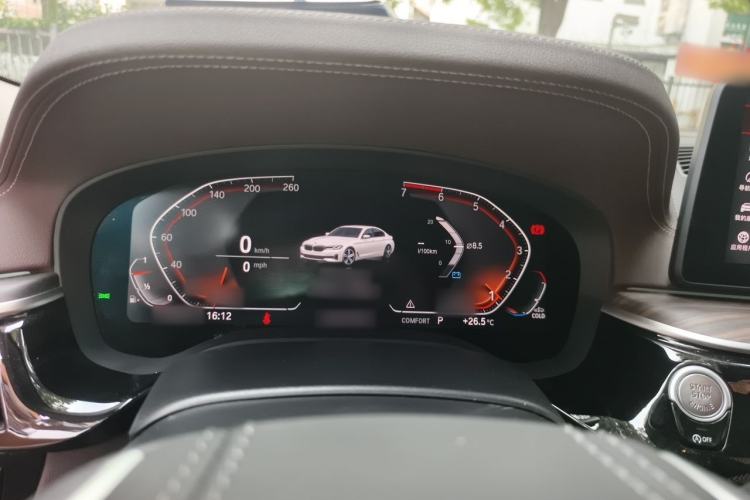 Used BMW 5 Series 2021 530Li Leading Luxury Package Instrument Cluster
