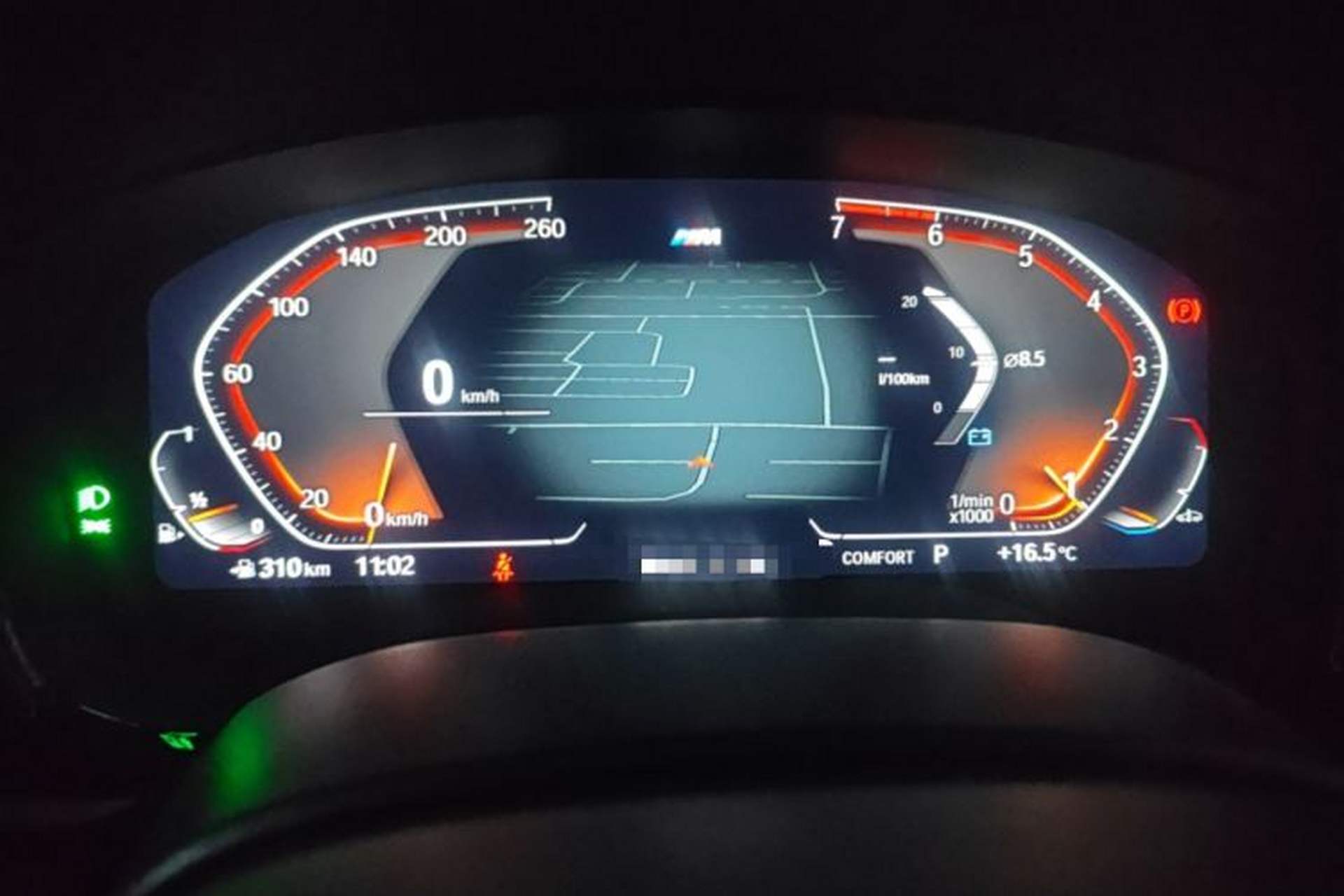 Used BMW 5 Series 2021 530Li Leading Model M Sport Package Instrument Cluster