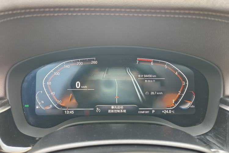 Used BMW 5 Series 2021 Updated Version 525Li Luxury Package Instrument Cluster