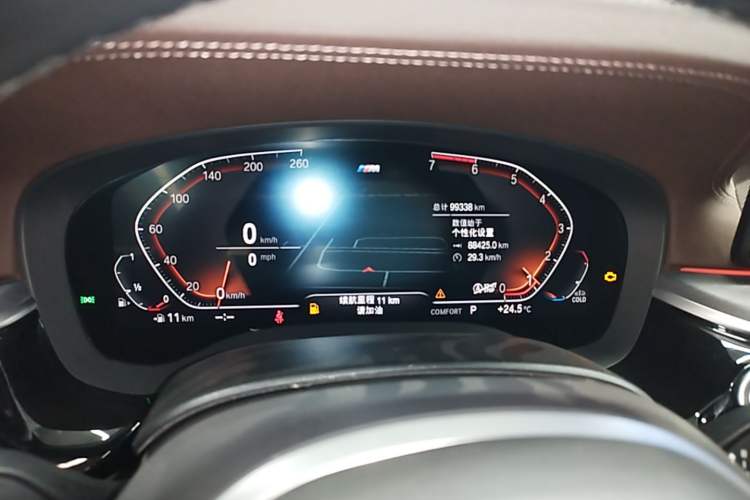 Used BMW 5 Series 2021 530Li Leading Model M Sport Package Instrument Cluster