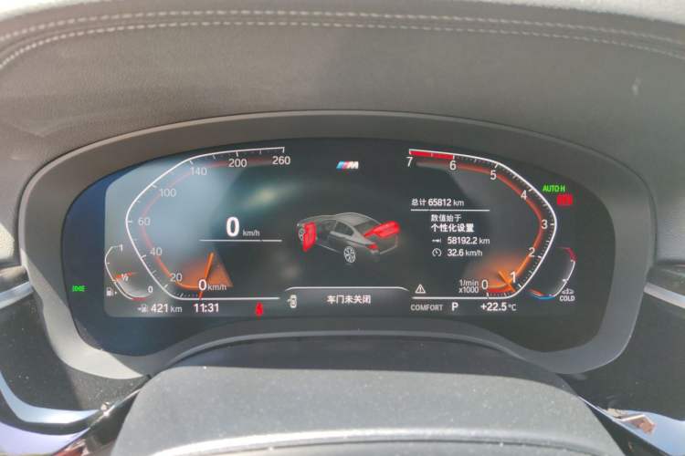 Used BMW 5 Series 2021 525Li M Sport Package Instrument Cluster