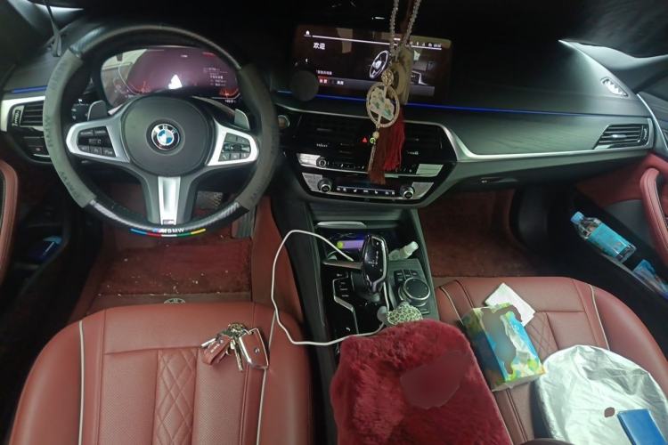 Used BMW 5 Series 2021 530Li Leading Model M Sport Package Interior 2