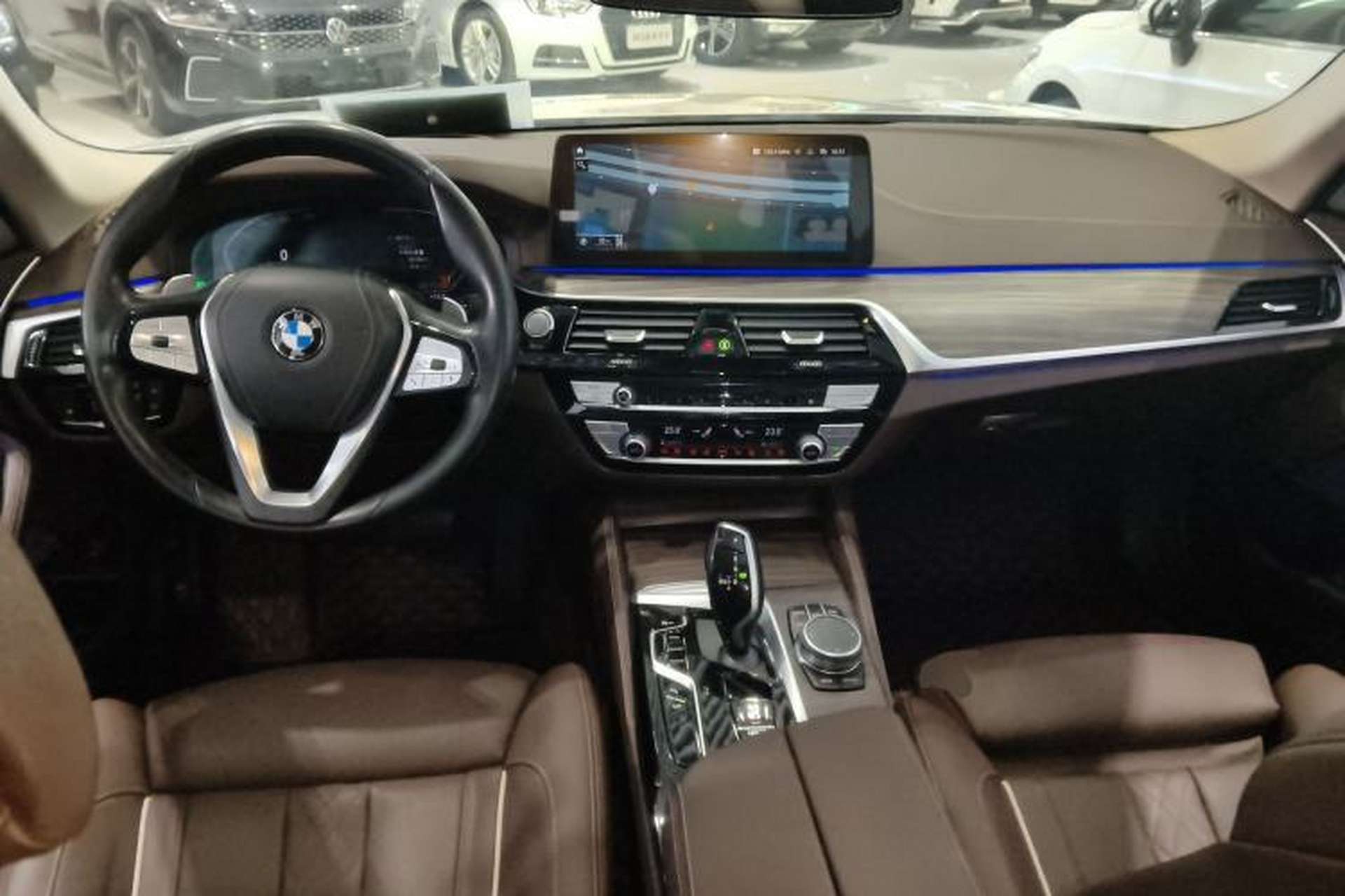 Used BMW 5 Series 2021 Updated 530Li Luxury Package Premium Edition Interior 2