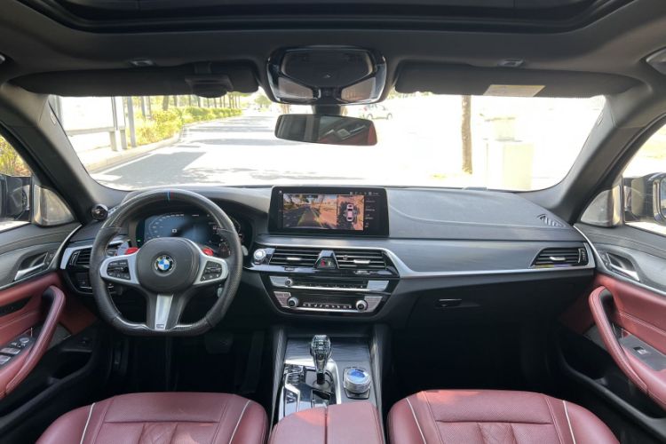 Used BMW 5 Series 2021 530Li Leading Model M Sport Package Interior 5