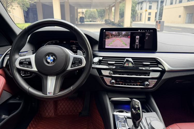 Used BMW 5 Series 2021 530Li Leading Model M Sport Package Interior 9