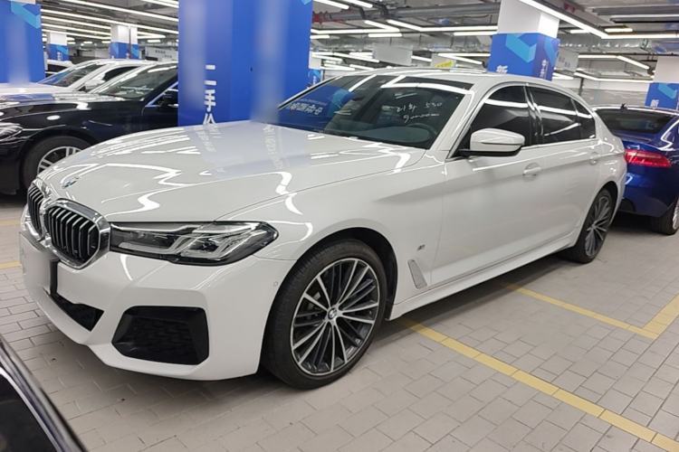 Used BMW 5 Series 2021 530Li Leading Model M Sport Package Guazi used car, China used car export, Used car for sale, Used BMW cars, Cheapest cars for sale
