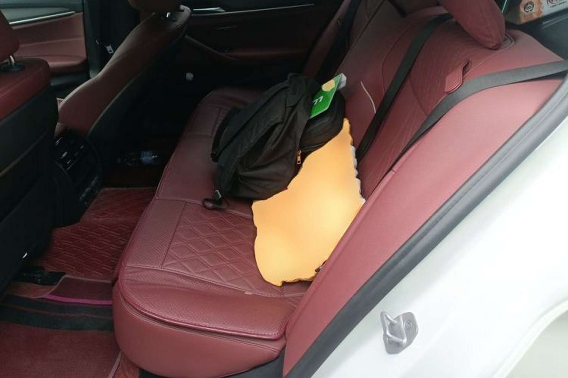 Used BMW 5 Series 2021 530Li Leading Model M Sport Package Left Rear Seat