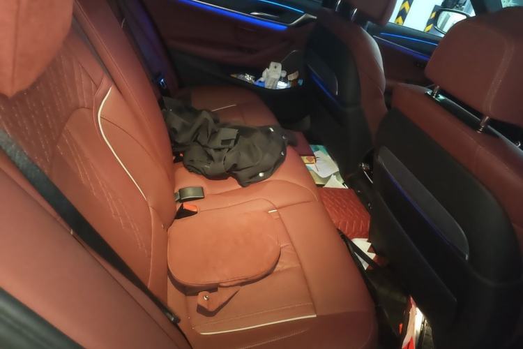 Used BMW 5 Series 2021 530Li Luxury Edition M Sport Package Left Rear Seat