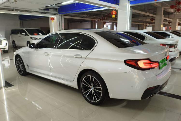 Used BMW 5 Series 2021 530Li Leading Model M Sport Package Left Side