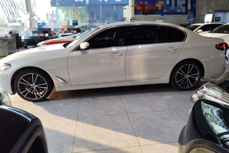 Used BMW 5 Series 2021 Updated Version 525Li Luxury Package Left Side