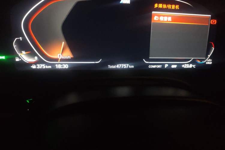 Used BMW 5 Series 2021 Facelifted 525Li M Sport Package Odometer Close Up