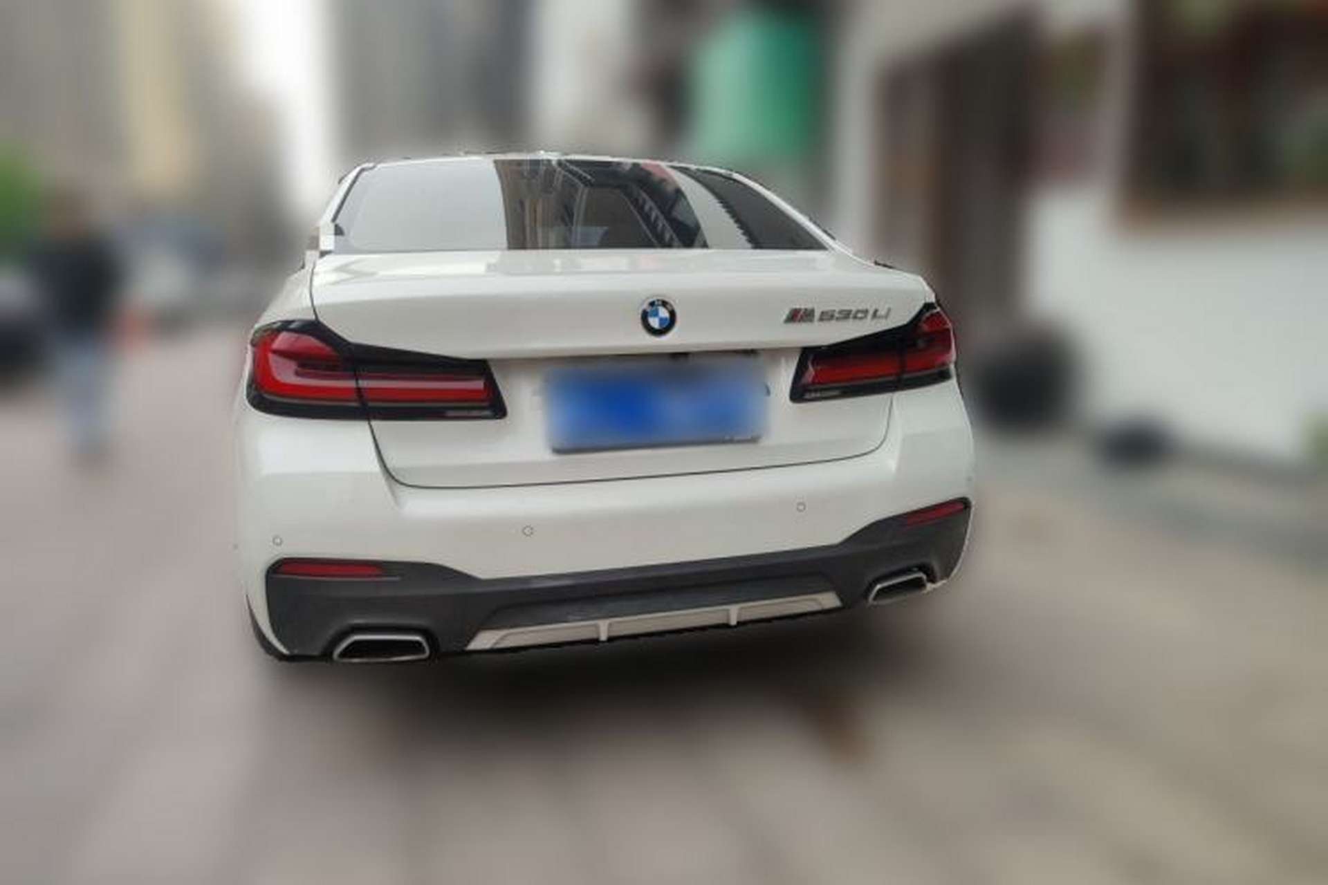 Used BMW 5 Series 2021 Facelifted 530Li Leading Edition M Sport Package Rear