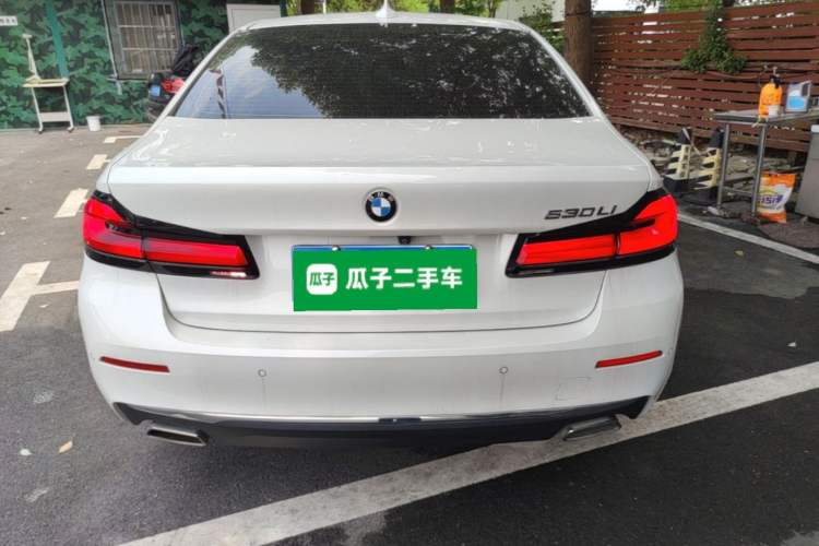 Used BMW 5 Series 2021 530Li Luxury Edition Premium Package Rear