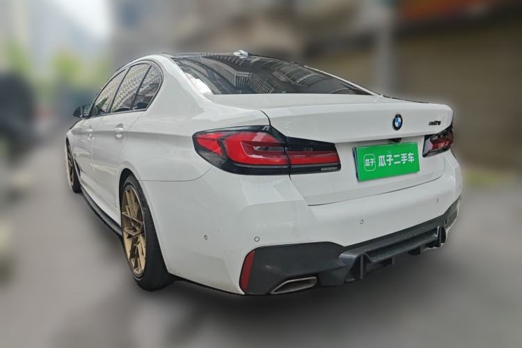 Used BMW 5 Series 2021 530i M Sport Package Rear Left 45 Deg