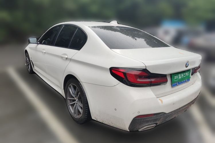 Used BMW 5 Series 2021 525i M Sport Package Rear Left 45 Deg