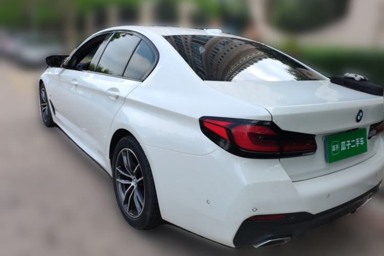 Used BMW 5 Series 2021 525i M Sport Package Rear Left 45 Deg
