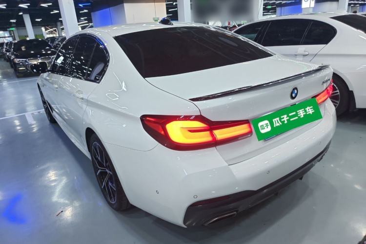 Used BMW 5 Series 2021 530i M Sport Package Rear Left 45 Deg